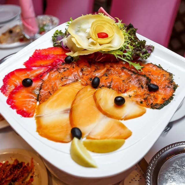 Smoked fish platter