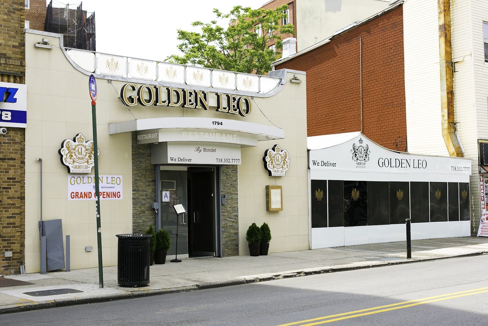 Storefront of Golden Leo